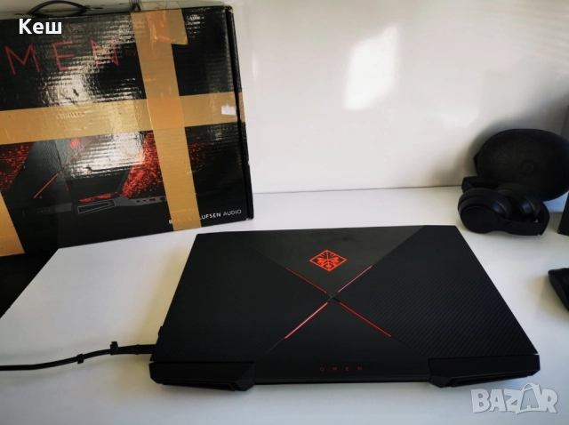 Лаптоп HP Omen (Full HD), 144Hz, IPS матов, снимка 4 - Лаптопи за дома - 52848625