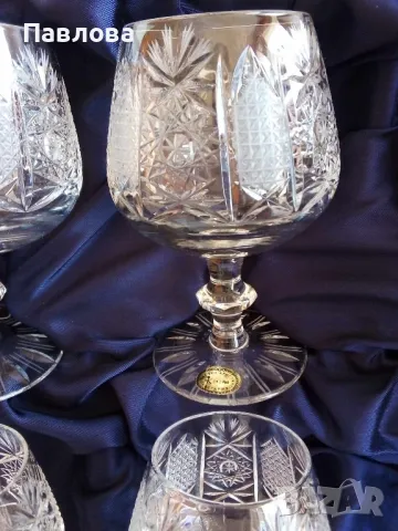 Кристален сервиз за коняк,, Ропотамо "