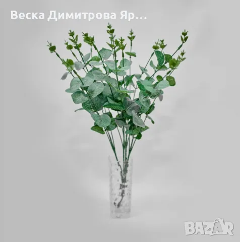Изкуствен евкалипт – естествена свежест и стил без поддръжка, снимка 2 - Други - 50322278