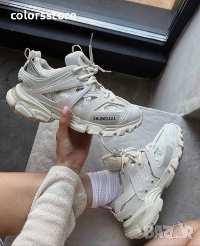 Дамски маратонки Balenciaga Track- Естествена кожа/BR158s