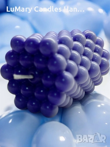 Свещ “ Балончета”, снимка 2 - Декорация за дома - 53223347