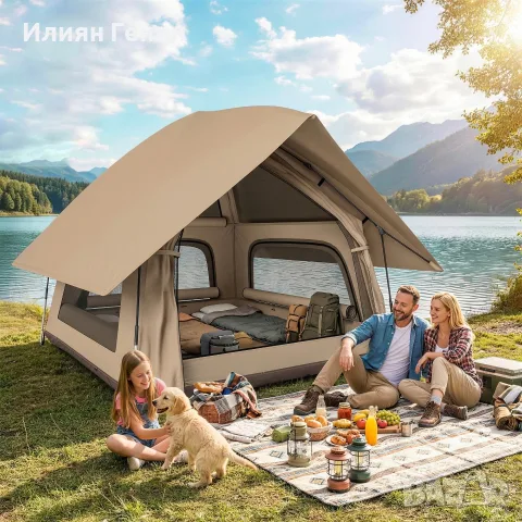 Палатка Outsunny Instant Pop-Up с дъждобран, снимка 6 - Палатки - 56229822