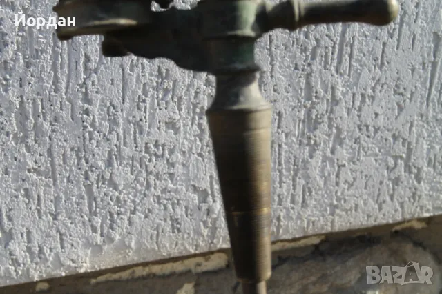 Месингов кран за бира, снимка 3 - Антикварни и старинни предмети - 47537689