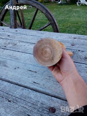 Стара дървена купа #2, снимка 5 - Други ценни предмети - 29725169