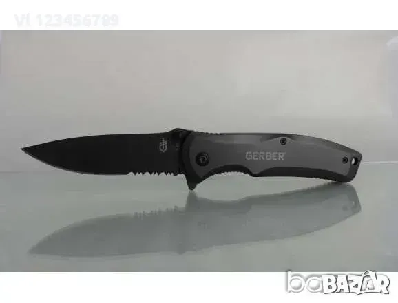 Нож Gerber 85 х 196 полу-автоматичен-2 модела, снимка 4 - Ножове - 49771884