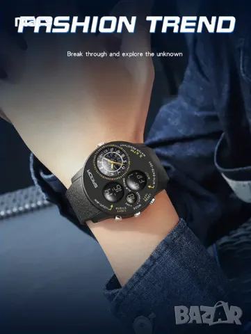 мултифункционален кварцов часовник - 47мм. 