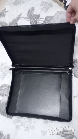 Кожена Папка/чанта за документи и/или лаптоп, нова, отлична!, снимка 8 - Чанти - 53035548
