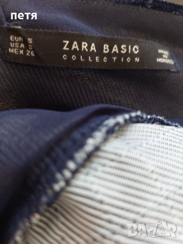 Дамска блуза zara, снимка 2 - Тениски - 37382576
