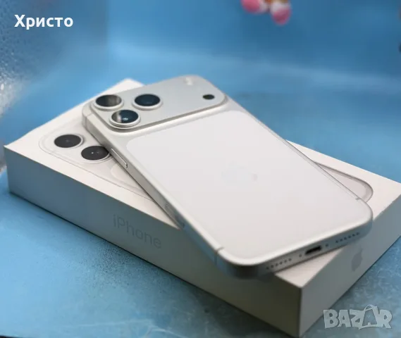 ГАРАНЦИОНЕН!!! Apple iPhone 17 Pro Max, 256GB, 5G, Silver, снимка 7 - Apple iPhone - 55791353