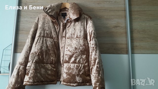 Яке пухенка плюш Forever 21 златиста/нюд натюр