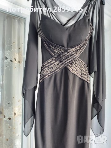 Уникално елегантна дамска официална бална/вечерна рокля, снимка 3 - Рокли - 30761007
