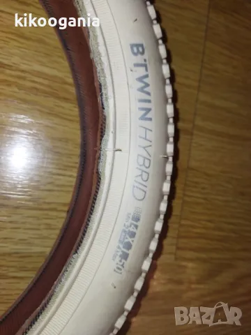 2 броя гуми 14 х 1.5 BTWIN HYBRID, снимка 8 - Части за велосипеди - 49188875