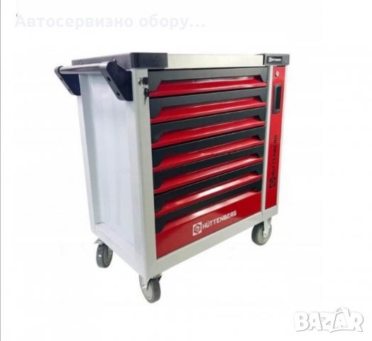 Шкаф с инструменти с 7 чекмеджета – 6 пълни ForceKraft - Huttenberg, снимка 8 - Други инструменти - 39943812