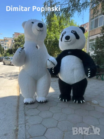 Продава Голяма надуваема БЯЛА МЕЧКА