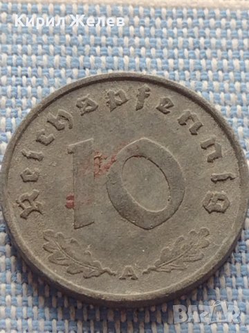 Монета 10 райхсфенинг 1941г. Германия Трети Райх с СХВАСТИКА за КОЛЕКЦИЯ 29408