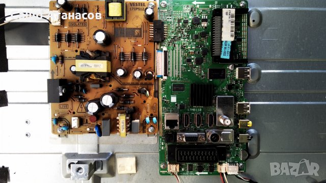 JVC LT-43VF53B със счупена матрица , 17MB110 , 17IPS12 , 6870C-0532A , VES430UNDL-2D-N12, снимка 7 - Части и Платки - 29446325