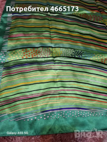 Сатенени и Копринени Шалове , снимка 14 - Шалове - 53025280