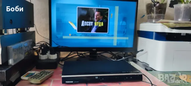 DVD Toshiba SD 3010ke, снимка 8 - Плейъри, домашно кино, прожектори - 50391504