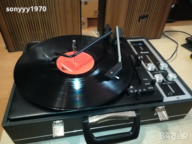 ORSAY-ГРАМОФОН С КОЛОНИ-КУФАР ОТ ФРАНЦИЯ 0311230841, снимка 2 - Грамофони - 42832433