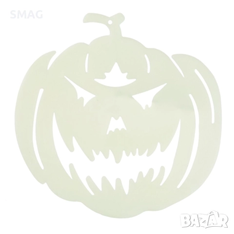 Хелоуин / Halloween светеща висяща тиква (Glow in the Dark) _1244354, снимка 2 - Декорация за дома - 52017796