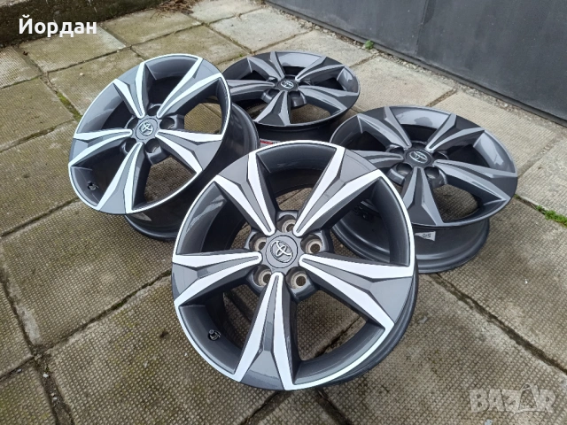 ОРИГИНАЛНИ джанти 17 '' цола 5x114,3 ТОЙОТА / TOYOTA + датчици 6,5J ET45