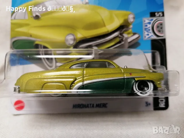 💕🧸 Hot Wheels Hirohata Merc Rod Squad, снимка 1