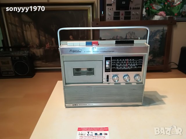 aiwa tpr-101 solid state-внос france 0406221920, снимка 5 - Радиокасетофони, транзистори - 36981103