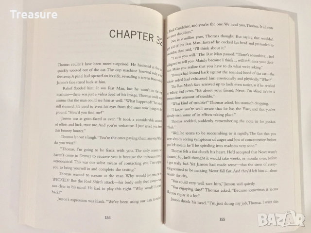 The Death Cure - James Dashner, снимка 12 - Художествена литература - 39336844