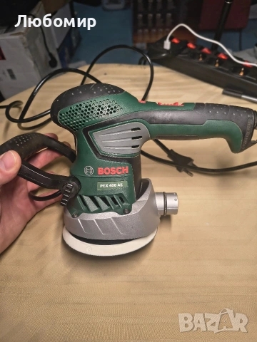 Ексцентършлайф Bosch PEX 400 AE, снимка 5 - Други инструменти - 53260976