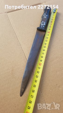 Възрожденска кама нож, снимка 4 - Антикварни и старинни предмети - 38235744