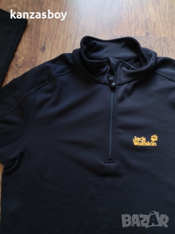 jack wolfskin - страхотна мъжка блуза Л КАТО НОВА, снимка 2 - Блузи - 51895314