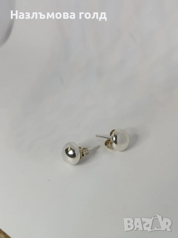 Сребърни дамски обеци ръчно изработка на винт, снимка 2 - Обеци - 52244634