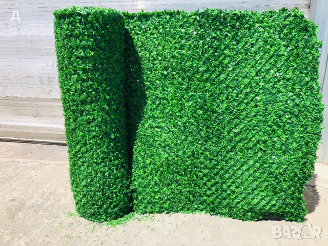 Бургас - Декоративна оградна плетена мрежа / жив плет / тревна ограда / мрежа, снимка 2 - Огради и мрежи - 42265671