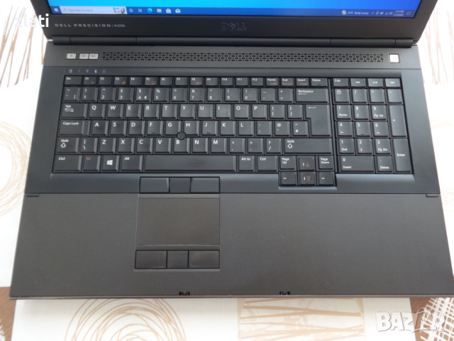 Работна станция Лаптоп Dell Precision M6700 17.3" i7-3740QM 2.70GHz/RAM 16GB с Нова Батерия, снимка 2 - Лаптопи за работа - 44573004