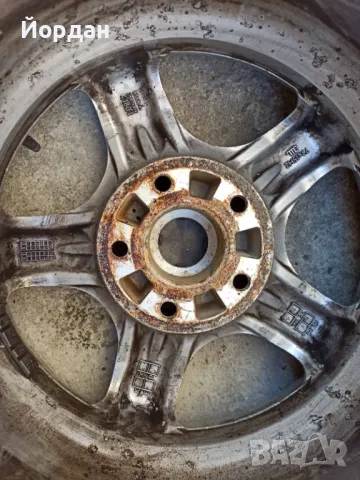 Алуминиеви джанти мерцедес 15, снимка 2 - Гуми и джанти - 48198821