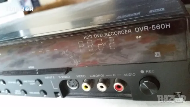  DVD/HDD Recorder  Pioneer DVR-560H-K, снимка 3 - Плейъри, домашно кино, прожектори - 50153455