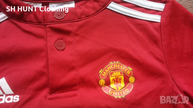 Adidas FC MANCHESTER UNITED Kids Football T-Shirt Размер 5-6 г / 116 см детска футболна тениска 9-66, снимка 5 - Детски тениски и потници - 53126660