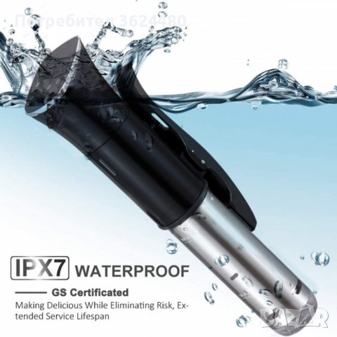 Подвижен уред за су вид /термоциркулатор (Sous-Vide) готвене, снимка 4 - Прибори за хранене, готвене и сервиране - 40046438