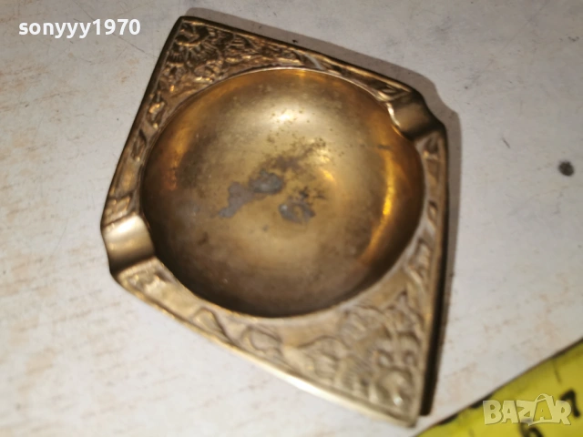 ПЕПЕЛНИК-МЕД/МЕСИНГ 2604260918L1, снимка 17 - Антикварни и старинни предмети - 54316463