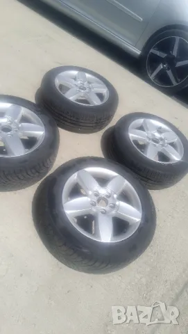 • Продавам ОРИГИНАЛНИ джанти 16ки 5х112 57.1 в ДОБРО състояние с гумите ПОДАРЪК свалени от Seat, снимка 5 - Части - 50208013