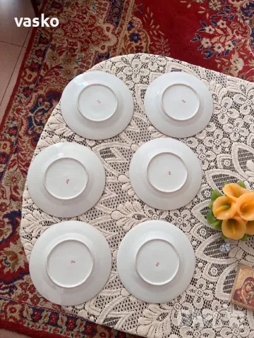 Китайски порцелан за торта -6, снимка 5 - Сервизи - 49231339