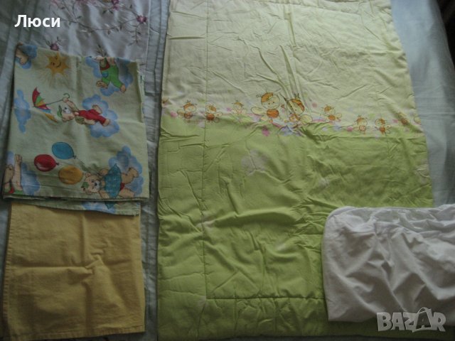  Спално бельо текстил за бебе - 7 неща памук, снимка 4 - Спално бельо и завивки - 36712969