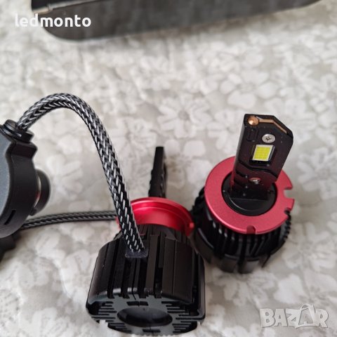 Двойно по-ярки 160W LED фарове, съвместими с оригиналните D3S/D1S/D2S крушки!, снимка 7 - Аксесоари и консумативи - 44391800
