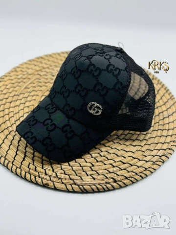 шапки с козирка louis vuitton versace gucci emporio armani , снимка 14 - Шапки - 51026216