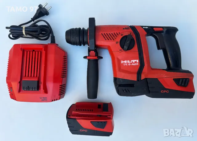 Hilti TE 6-A22 AVR - Акумулаторен безчетков перфоратор 2x22V 5.2Ah