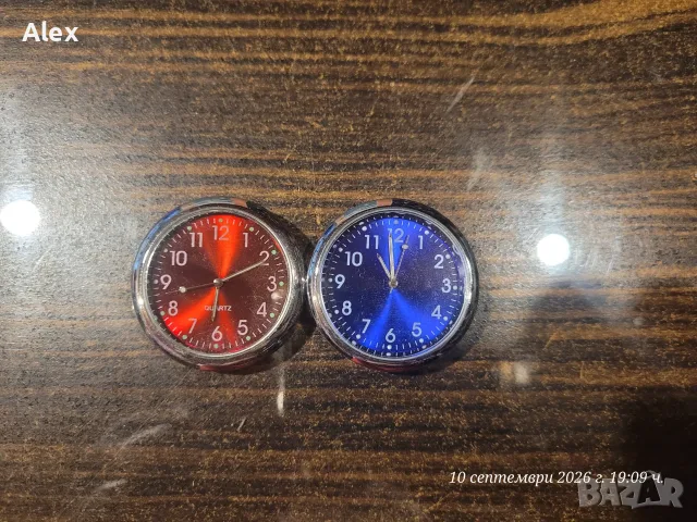 миниатюрни аналогови кварцови часовника за автомобилно табло или вентила, снимка 2 - Аксесоари и консумативи - 56074825