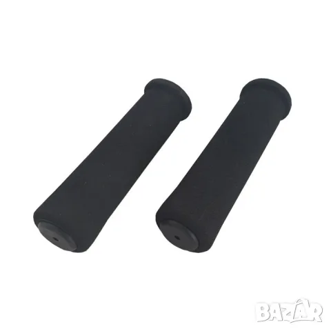 Черни меки дръжки за велосипед 120 mm комплект 2 броя