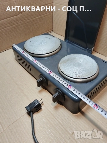 Соц Стар Голям Емайлиран Български Двоен Котлон. НОМЕР 1409., снимка 8 - Антикварни и старинни предмети - 53940460