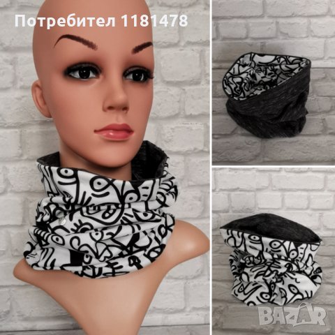 Бандани тип Buff двулицеви и еднолицеви за жени, мъже и младежи , снимка 4 - Шалове - 31076860