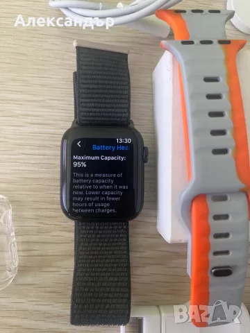 *Гаранция* Apple Watch SE V2 44mm | Като НОВ | + Мега пакет подаръци!, снимка 3 - Смарт часовници - 55723101